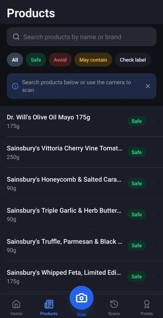 Instant Catalog Search